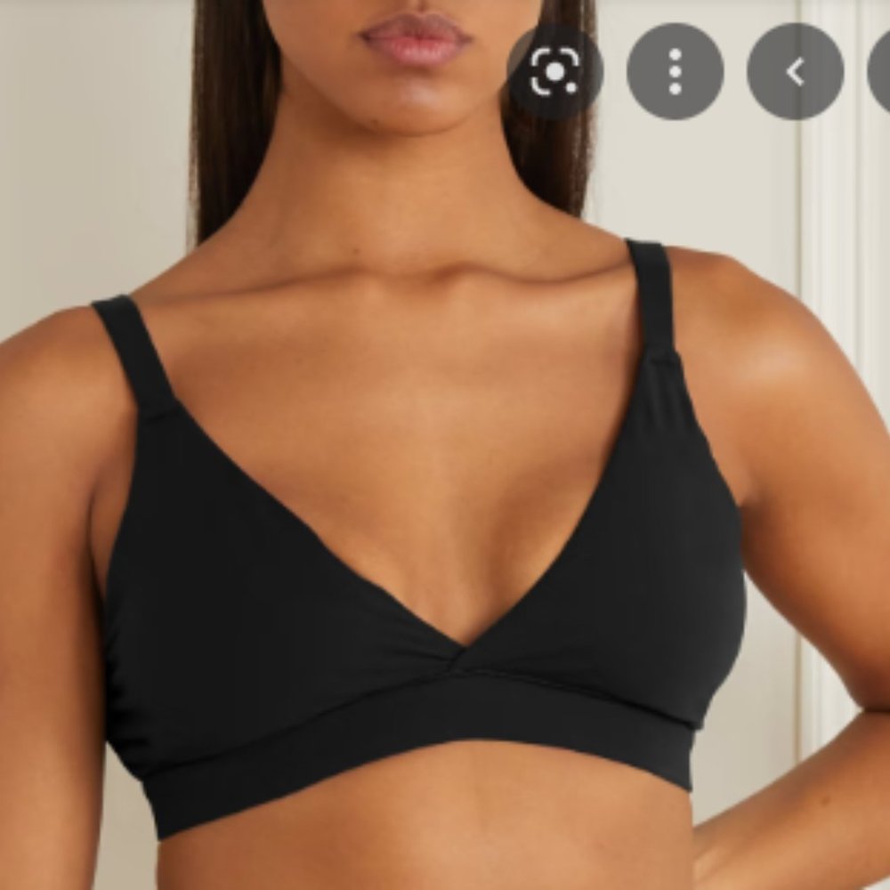 SKIMS (Black- 2X) FITS EVERYBODY TRIANGLE BRALETTE